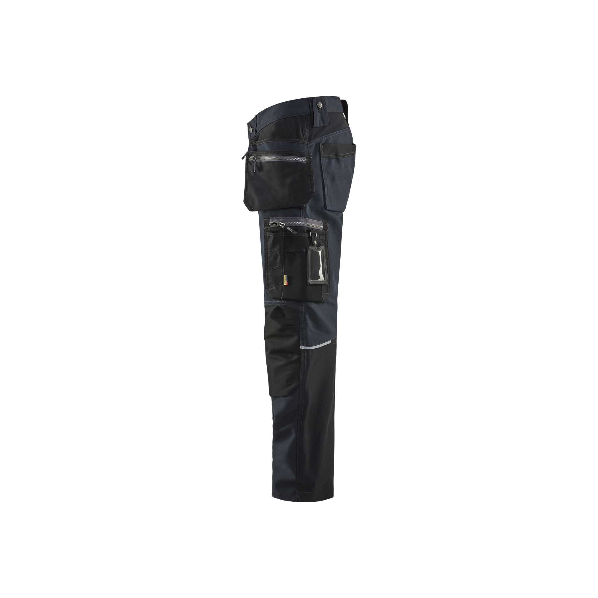 BLAKLADER 15991343 | Craftsman trousers with stretch Work Trousers Men - canvas fabric